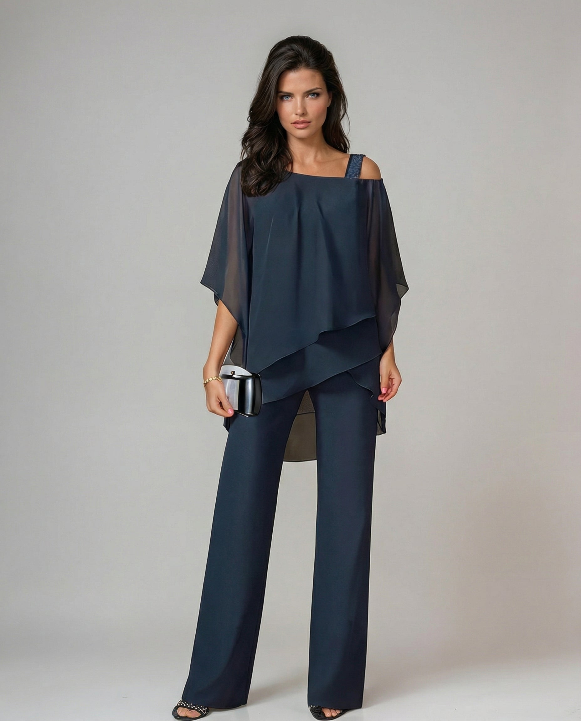 Evelina – Elegantes Zweiteiliges Set mit Fließendem Design
