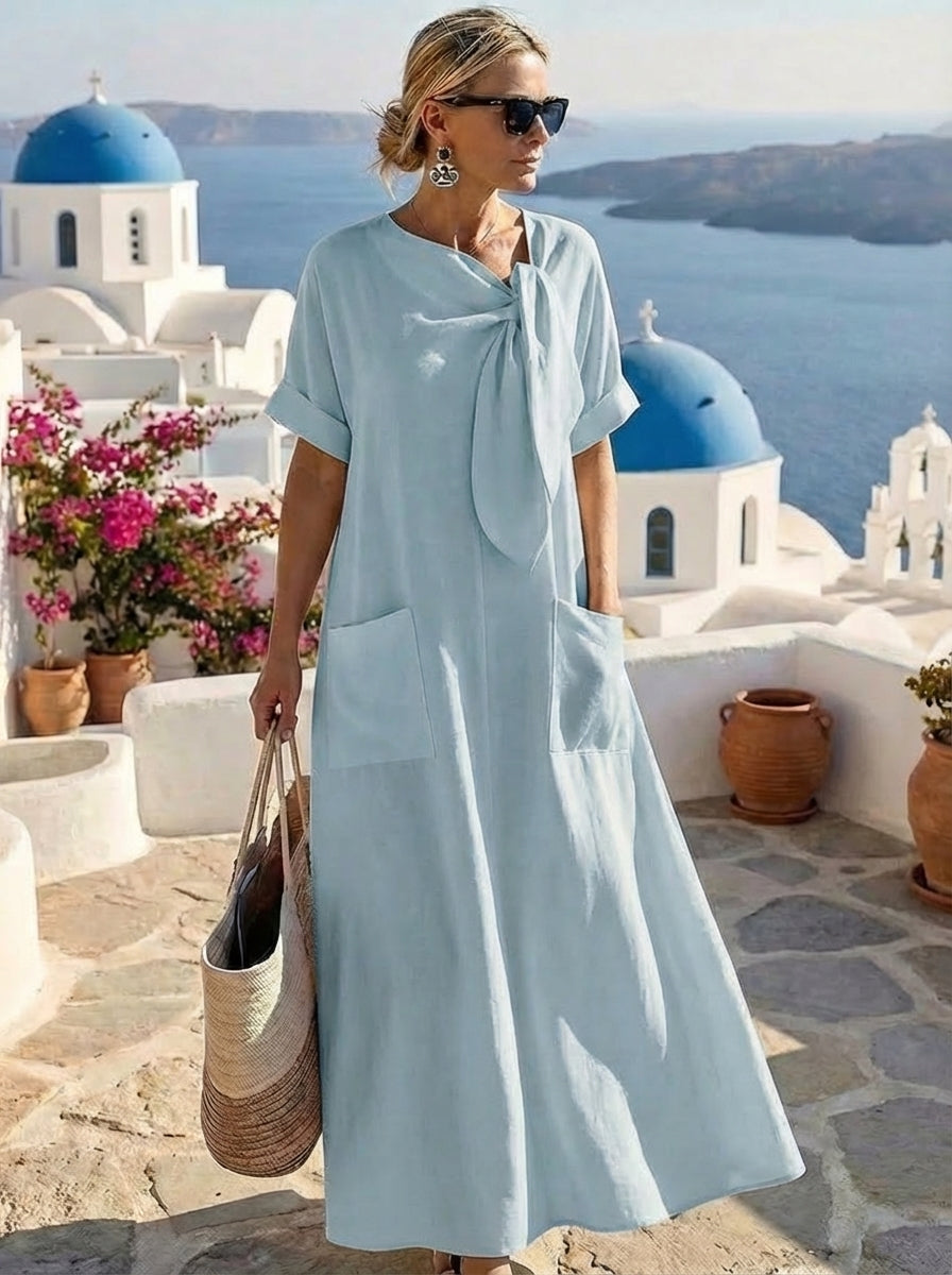 Fleur™ Elegantes Kleid mit praktischen Taschen