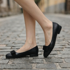 Camille Bogen Leather Ballet Flats