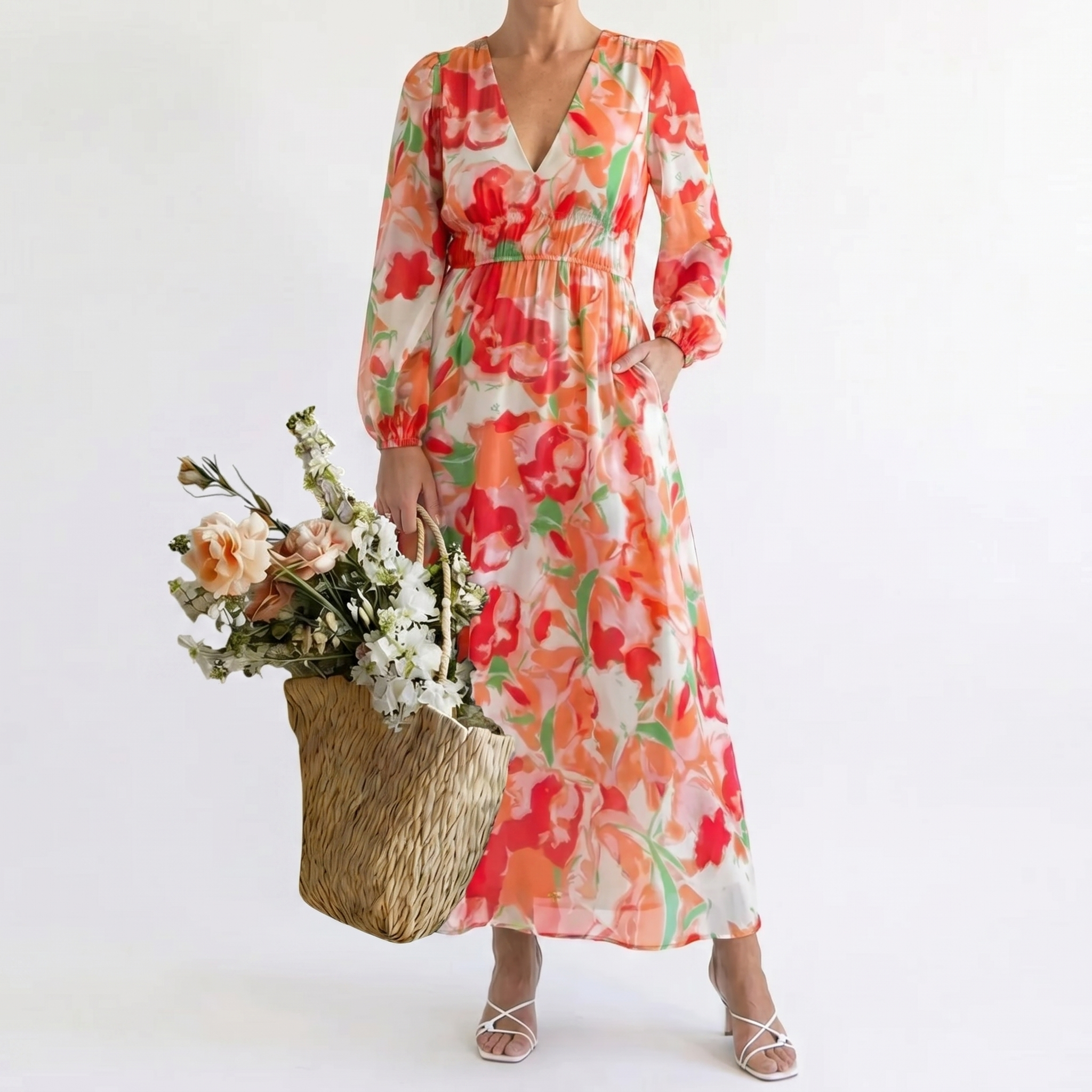 ALTHEA | Floral Maxi Dress