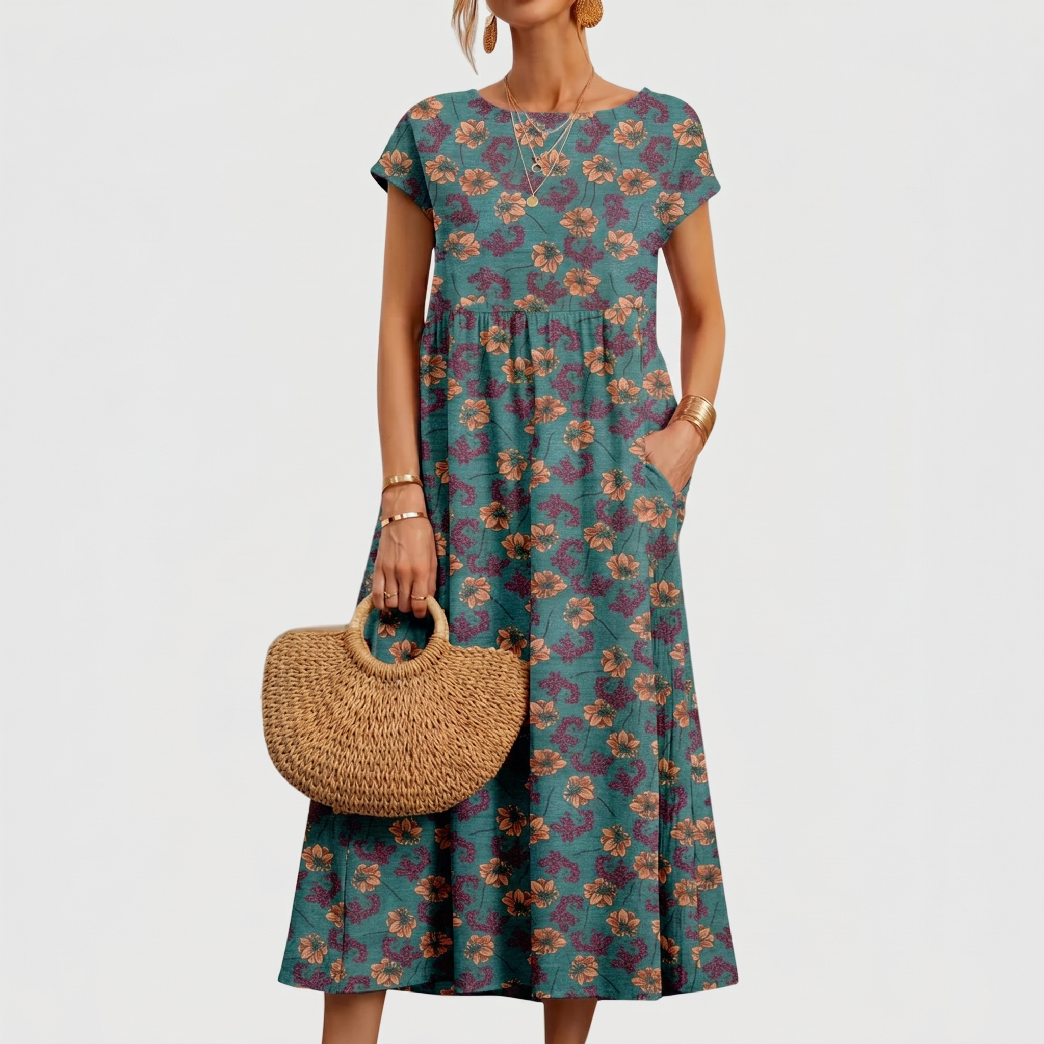 VALENCIA | ELEGANT BLOOM DRESS