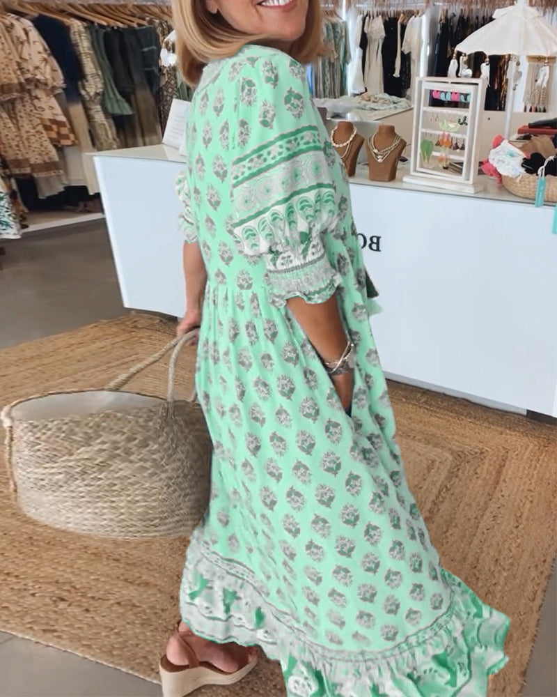 Jhasmine | Langärmliges Kleid