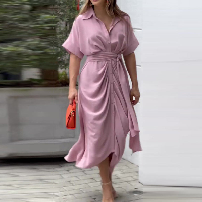 Ferne | Ruffled Hem Dress