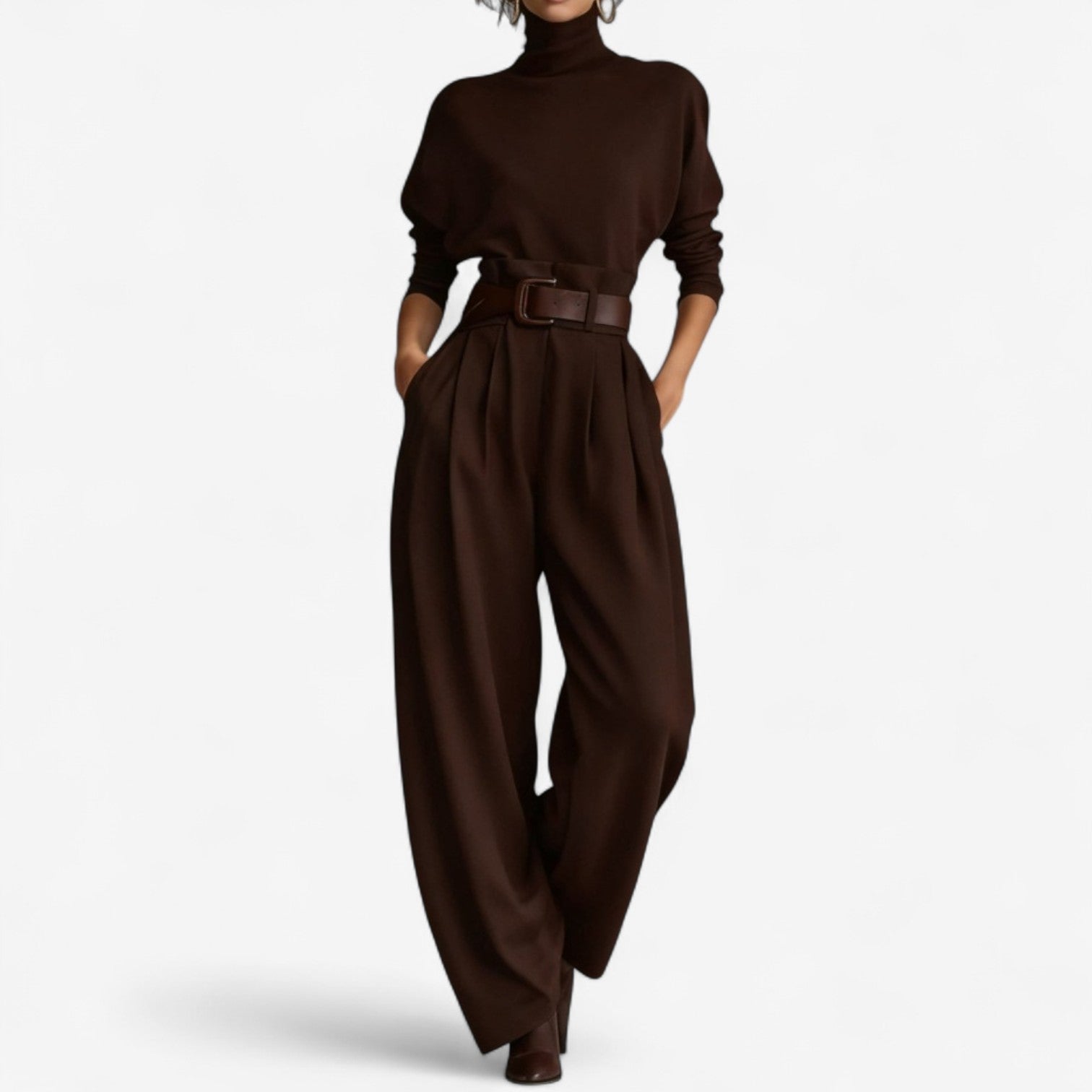 Doris - Jumpsuit mit Stehkragen