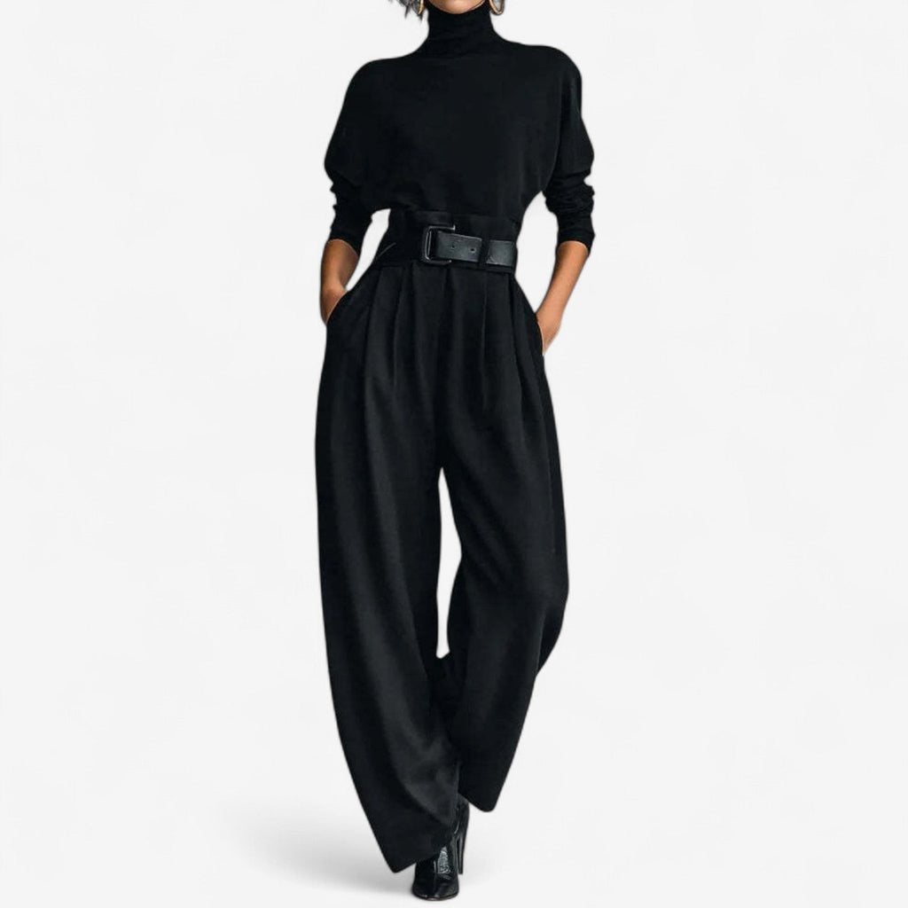 Doris - Jumpsuit mit Stehkragen