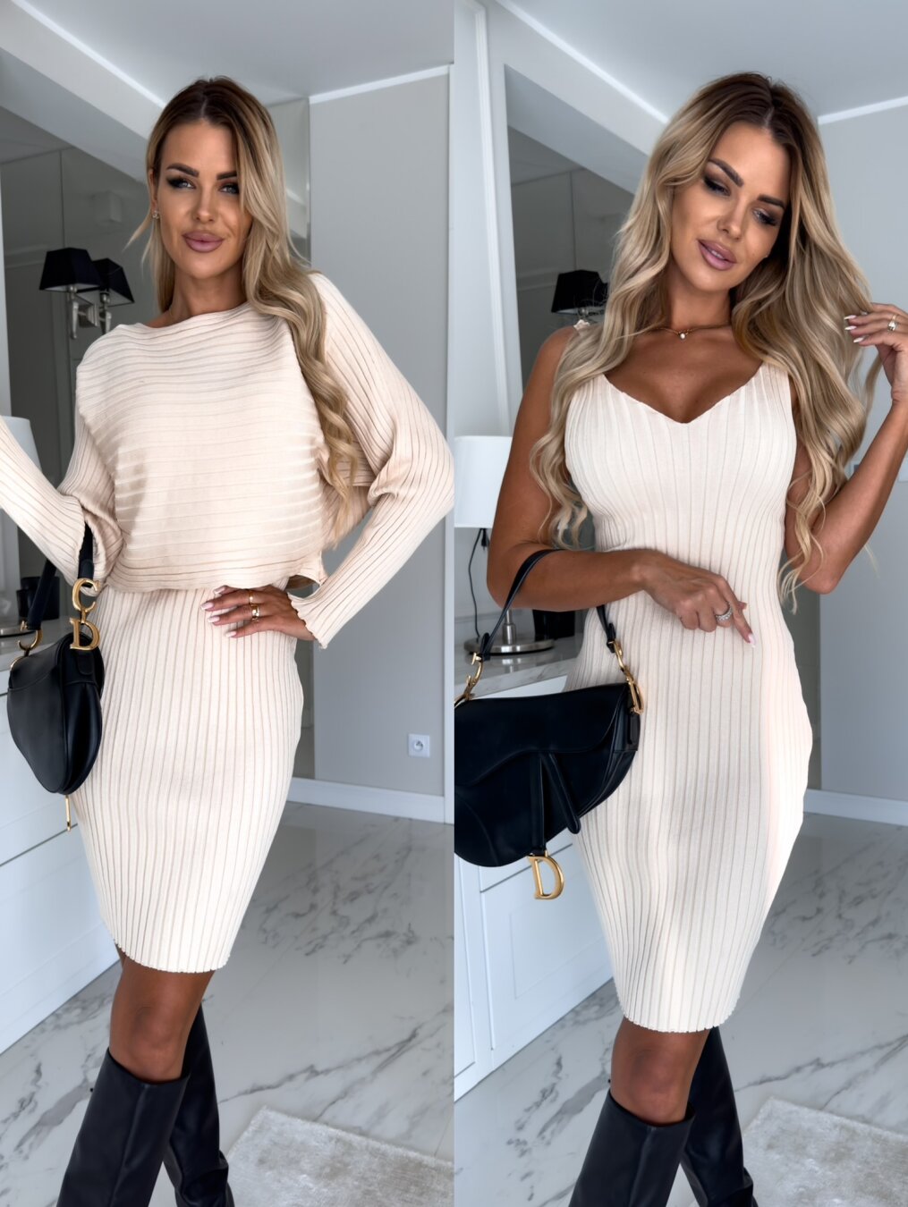 Isabel - Elegantes Kleid Ensemble