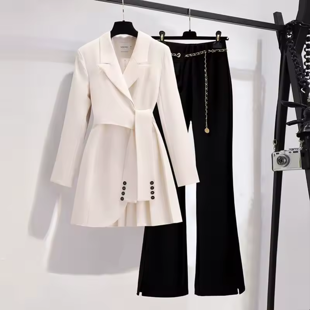 LOUISA™ – Stilvolles Blazer- und Hosen-Set