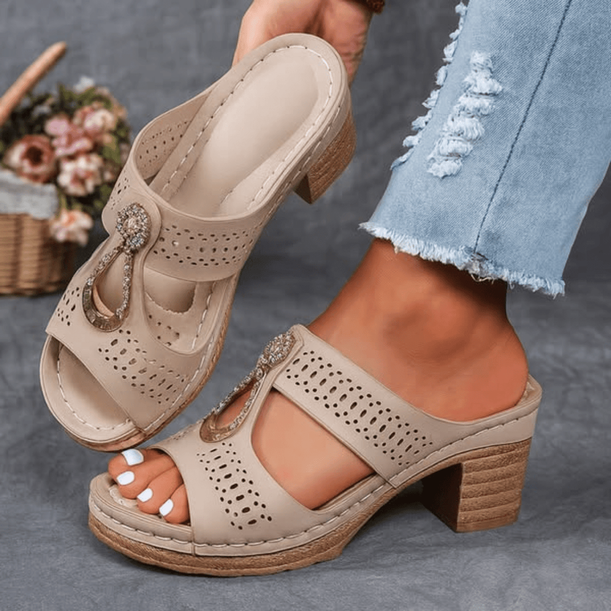 Ayla | Komfortable Orthopädische Sandalen