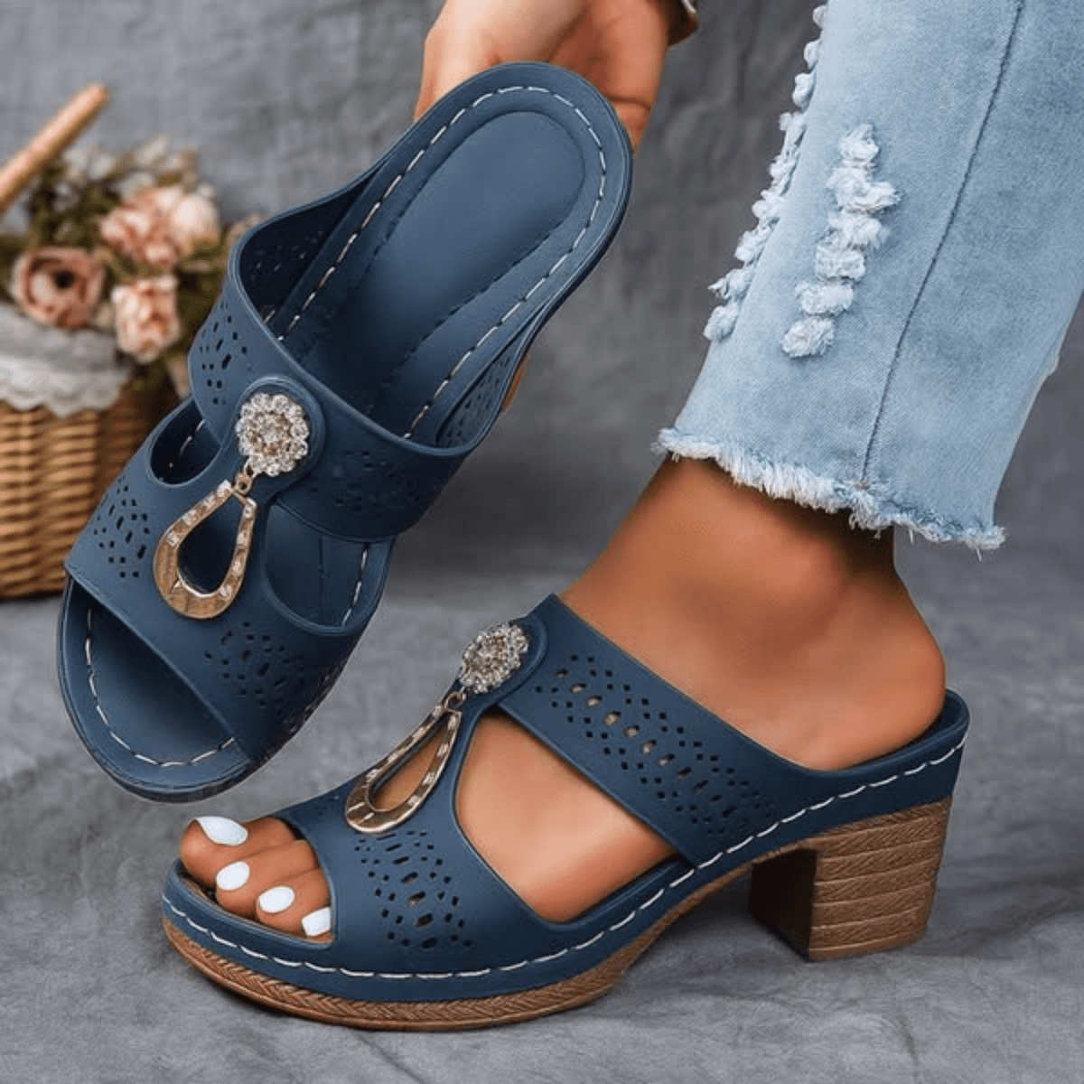 Ayla | Komfortable Orthopädische Sandalen