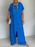 Liora - Bequemes asymmetrisches Zweiteiliges Outfit