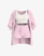 Tallulah – Bouclé Knit Pajama Set