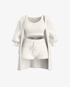 Tallulah – Bouclé Knit Pajama Set