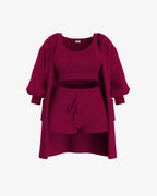Tallulah – Bouclé Knit Pajama Set