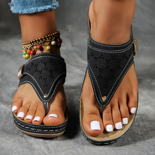 Mila | Farbenfrohe Komfortsandalen
