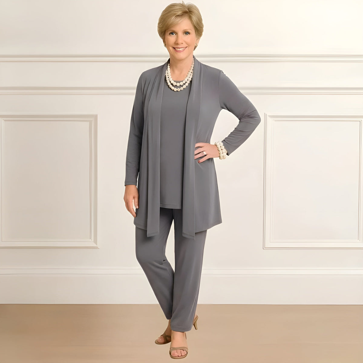 Beatrix - Komfortables Strickset