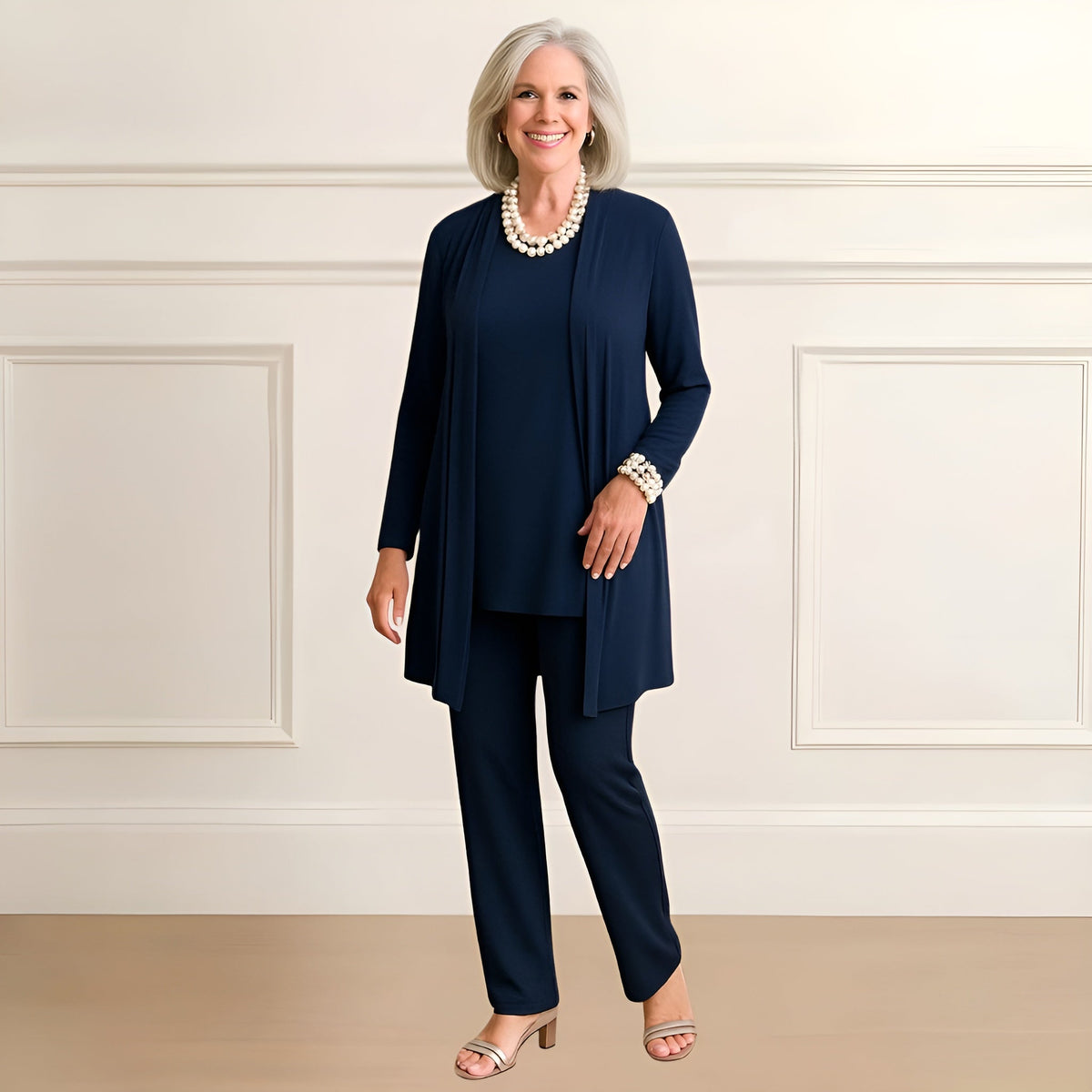 Beatrix - Komfortables Strickset