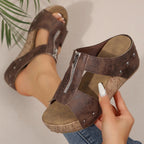 Kiara | Elegante Keilsandalen