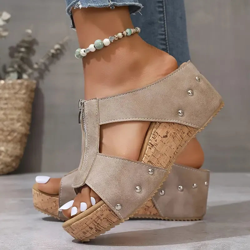 Kiara | Elegante Keilsandalen