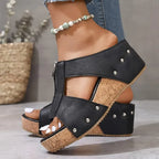 Kiara | Elegante Keilsandalen