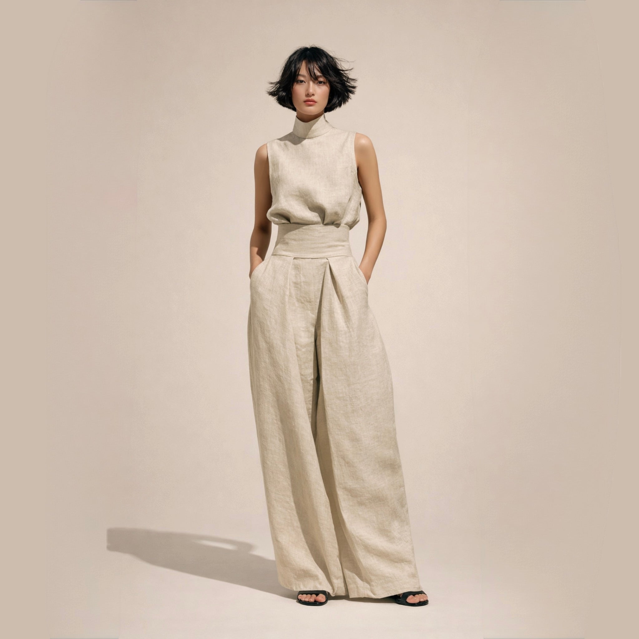 Elisa | Stilvoller Jumpsuit mit Hoher Taille