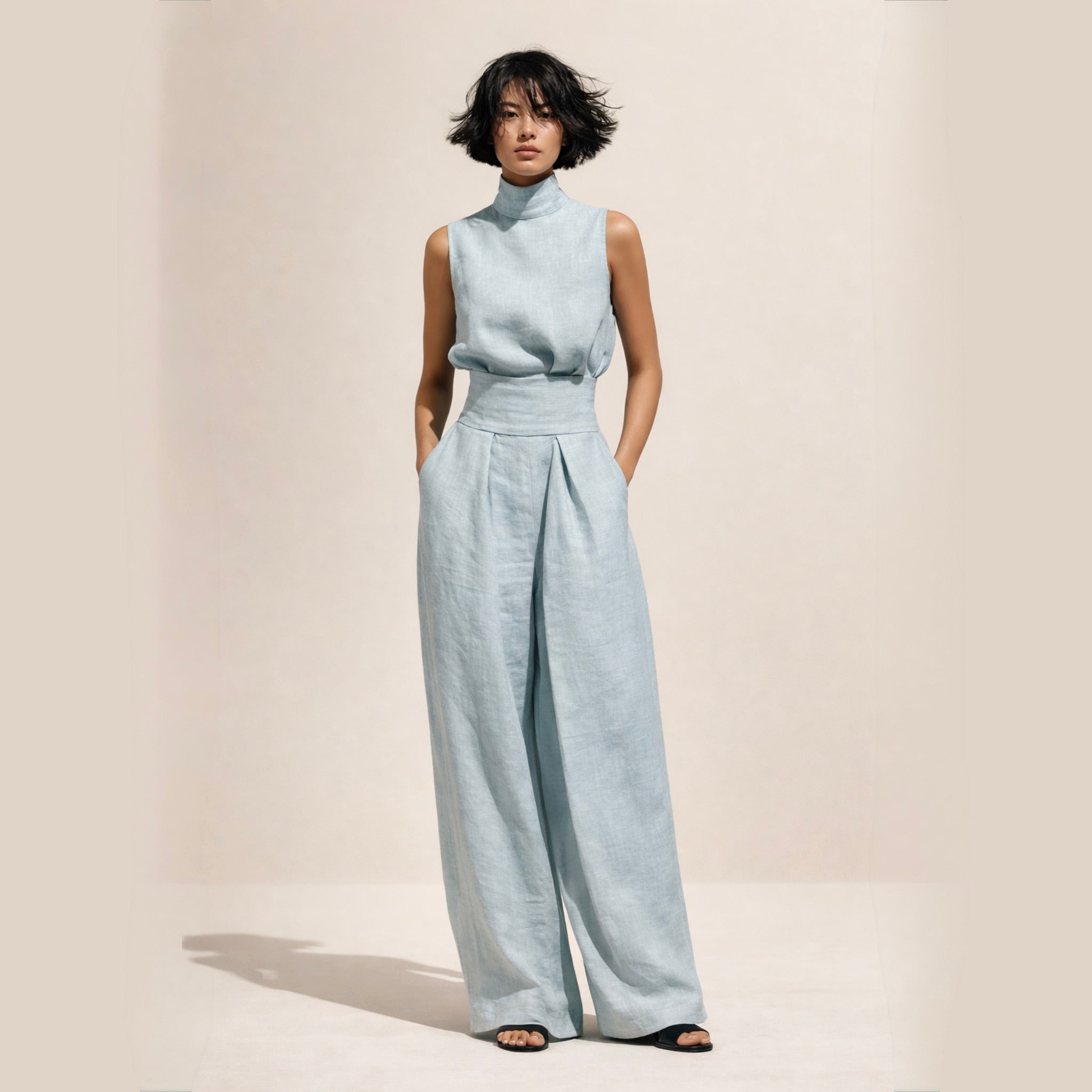Elisa | Stilvoller Jumpsuit mit Hoher Taille