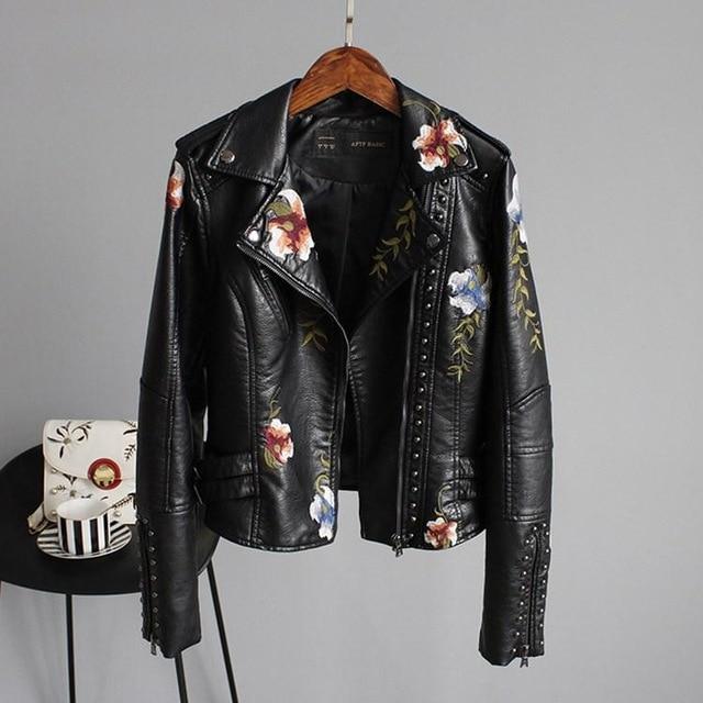 Ella™ | Kunstlederjacke