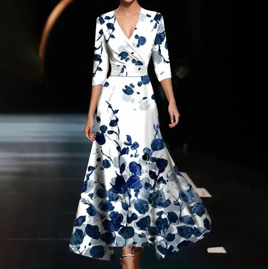 Emmily | Kleid mit halblangen Ärmeln