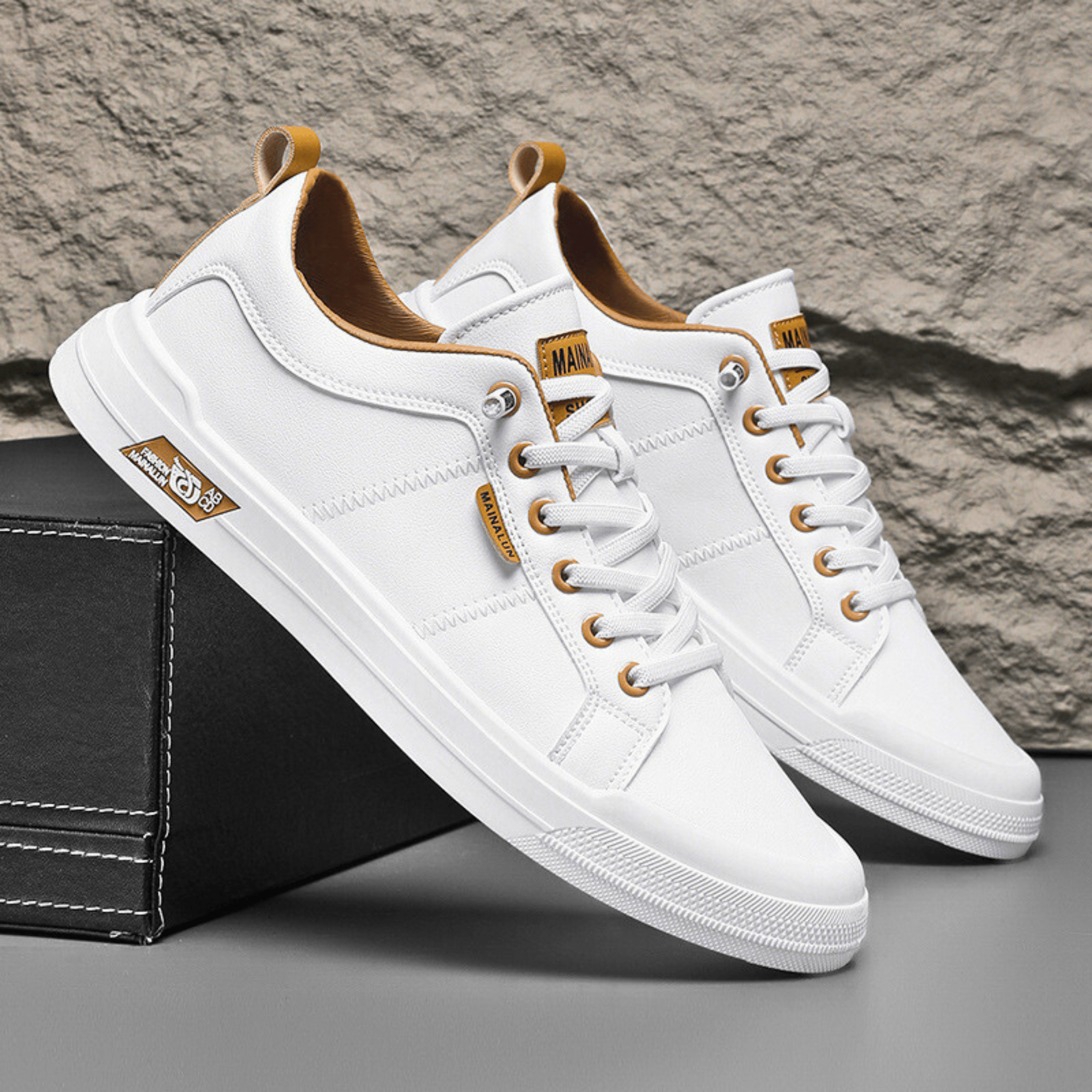 Harrington Leather Sneakers