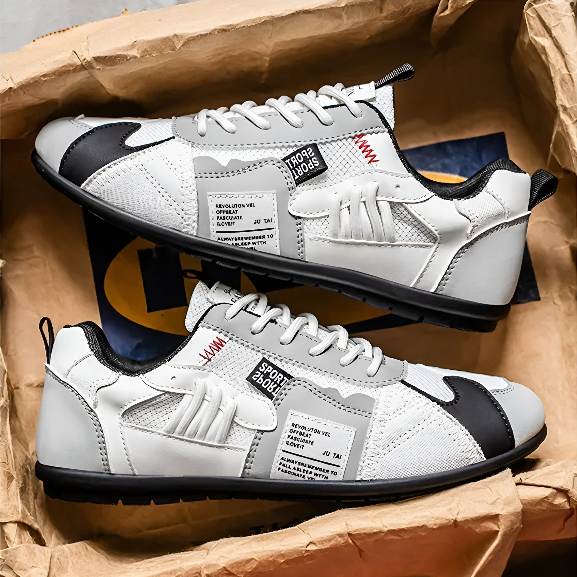 Cyprien™ – Baskets Lacées Confortables