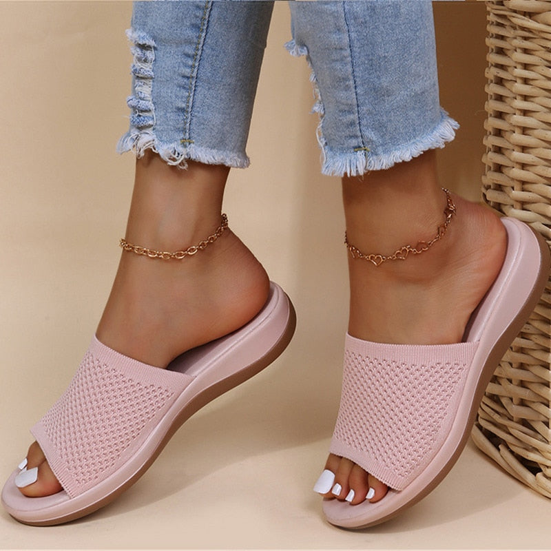 Elara™ | Orthopädische Stricksandalen