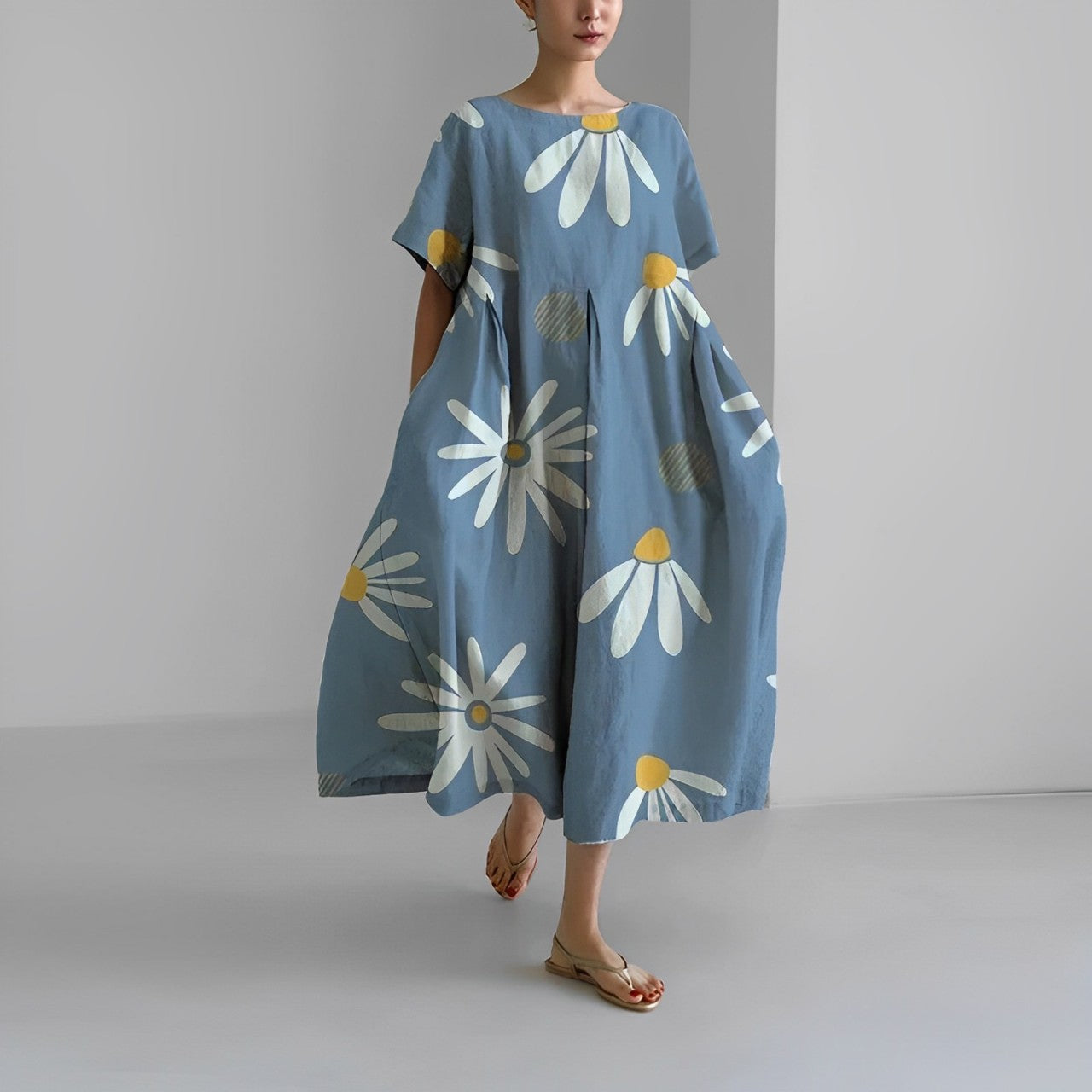 Daisey | Maxikleid mit Lockerem Schnitt